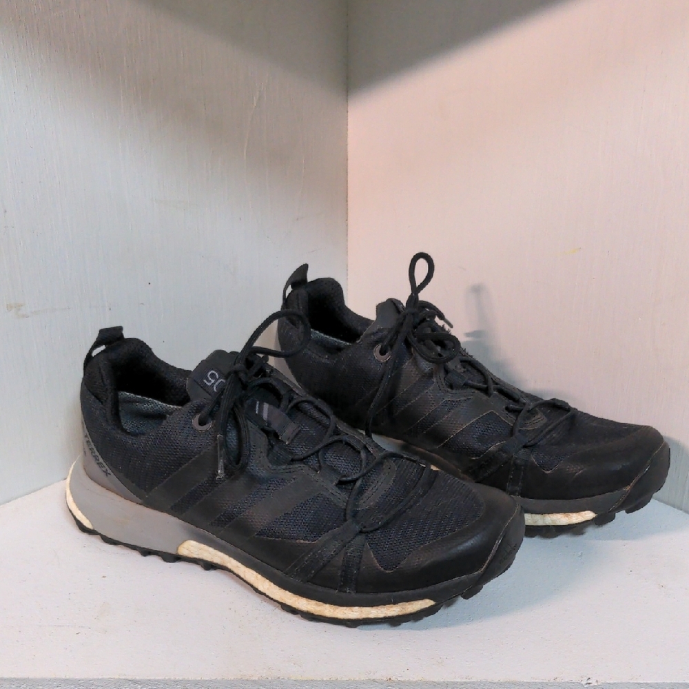 Adidas Black Athletic Running Shoes